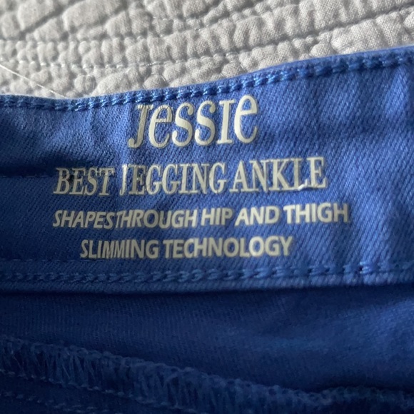 Sound/Style Jessie elite comfort stretch vital stretch cobalt blue jeans size 8 - Picture 5 of 8